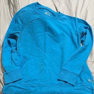 Lilly Pulitzer Blue luxletic beachcomber Sweatshirt